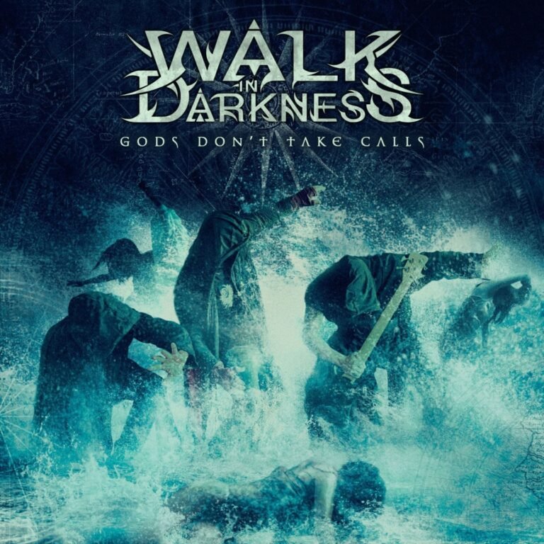 Album cover: Walk in Darkness – Gods Don’t Take Calls