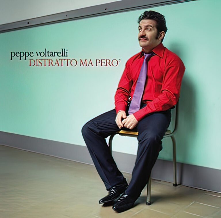 Album cover: Peppe Voltarelli – Distratto ma però